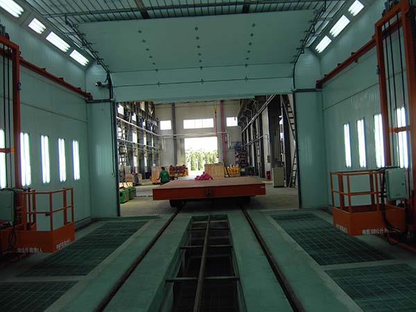 結(jié)構(gòu)件噴烤漆房