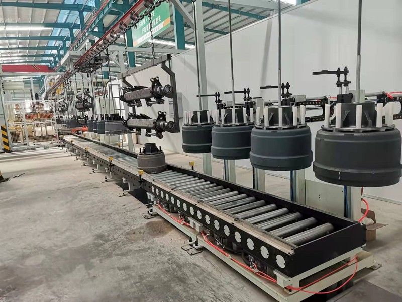 噴漆線自動(dòng)下件設(shè)備