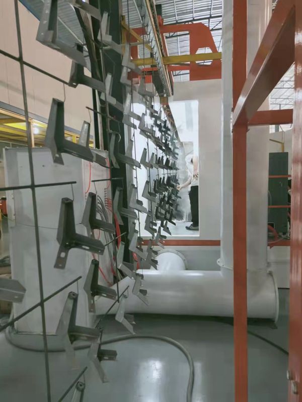 快速換色噴粉線