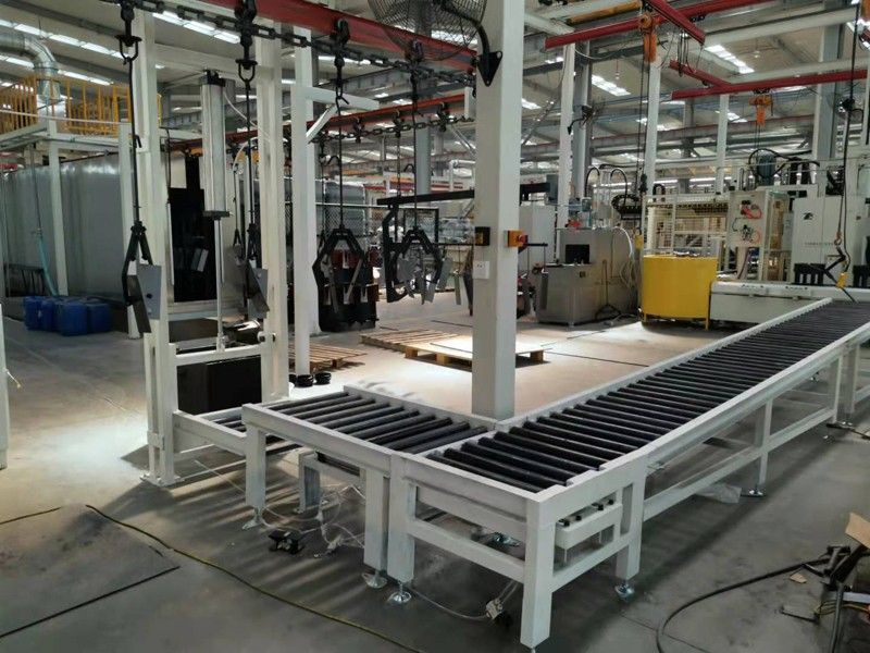 涂裝線上下件升降臺(tái)