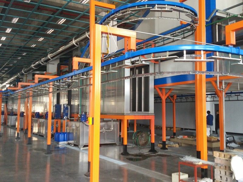 自動(dòng)噴淋前處理線