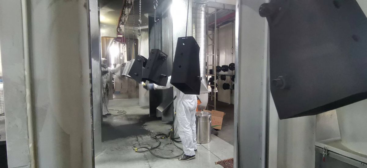 汽車(chē)零部件粉末涂裝線(xiàn)
