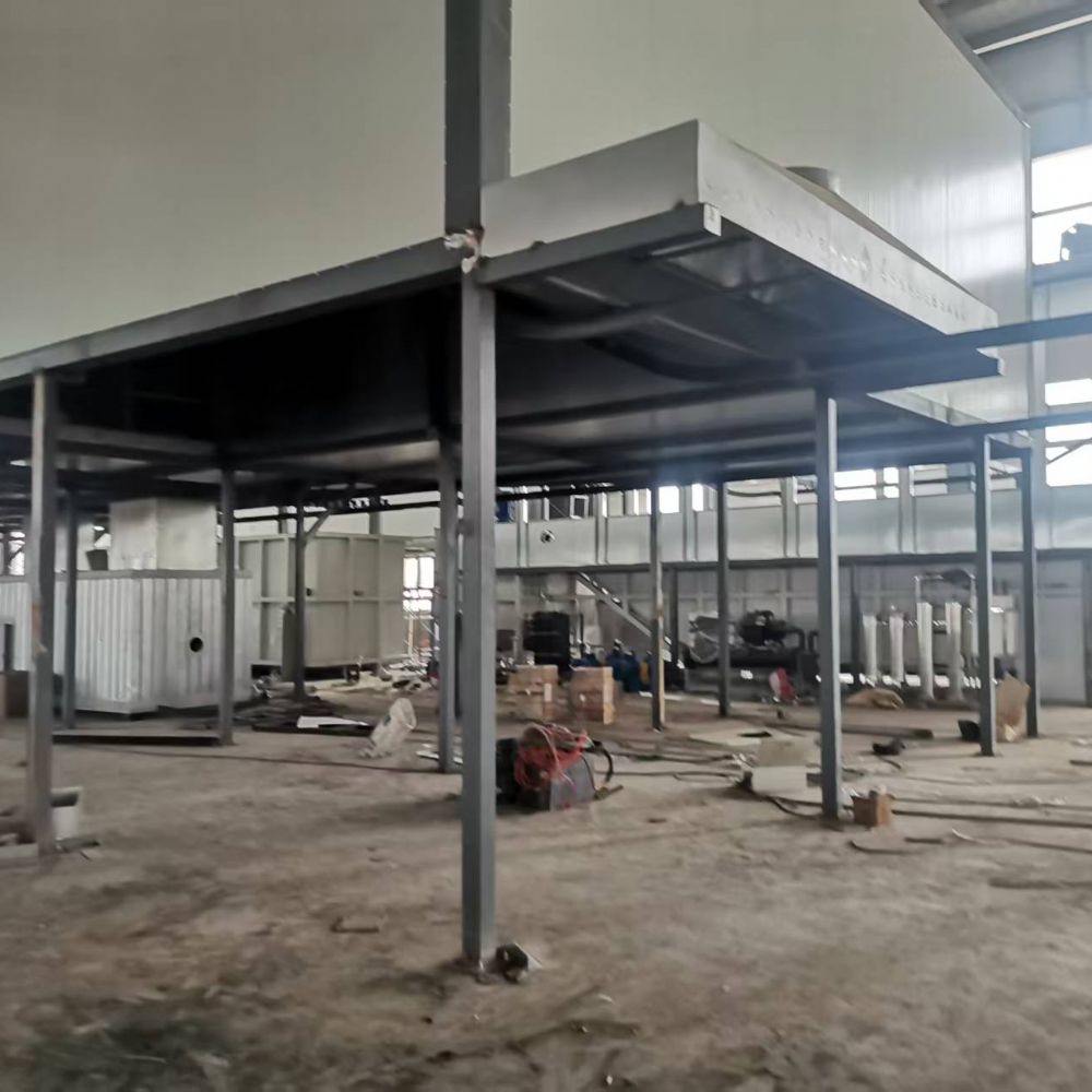 電泳涂裝線安裝現(xiàn)場