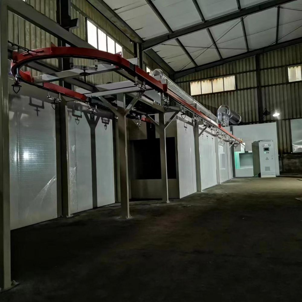 高鐵配件噴漆線安裝